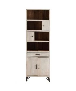 Crestview Collection Fairhope Tall Display Curio Cabinet, CVFNR886