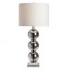 Crestview Collection Glass and Nickel Table Lamp, Gray, ABS1519SMSNG -Crestview Collection sale 1713374
