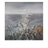 Crestview Collection Calming Ocean 50 in. x 1.38 in. x 50 in. Cotton Canvas, CVTOP2726 1 Crestview Collection Calming Ocean 50 in. x 1.38 in. x 50 in. Cotton Canvas, CVTOP2726 -Crestview Collection sale 1713404